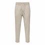 Pantalón de Chándal para Adultos Only & Sons Onslinus Crop Tap 0192 Beige Hombre