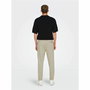 Pantalón de Chándal para Adultos Only & Sons Onslinus Crop Tap 0192 Beige Hombre