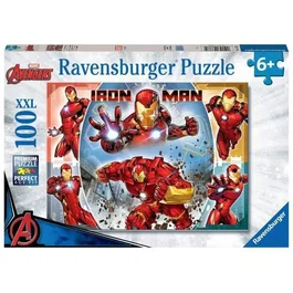 Ravensburger Puzzle XXL 100 piezas MARVEL HEROS El poderoso Iron Man / Marvel Avengers 4005556133772 A partir de 6 años