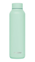 QUOKKA Botella Termo de Acero Inoxidable 630 ml, Color Mint Sólido