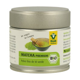 Raab Té Matcha Verde Premium Bio 30g en Polvo Ecológico Japonés