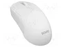 SAVIO Ratón Inalámbrico Ergonómico Blanco MB-05