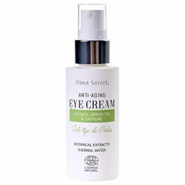 Alma Secret Eye Cream Antiedad con Aguacate, Té Verde y Cafeína 30 ml