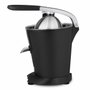 Hkoenig AGR82 Exprimidor de cítricos eléctrico 160 W en negro mate y acero inoxidable