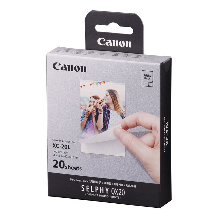 Tinta canon xc-20 l sticker set 20 sh. 54 x 85 mm