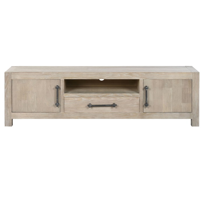 DKD Home Decor Mueble TV CHUANG ROME de Madera de Hevea y Metal 160x40x46,5 cm DKD Home Decor Mueble TV CHUANG ROME de Madera de Hevea y Metal 160x40x46,5 cm