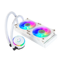 Cooler Master MasterLiquid PL240 Flux White Edition Kit de refrigeración líquida 12 cm Blanco