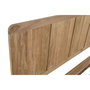 DKD Home Decor Cama Balines 200 x 180 cm en Teca, Capacidad 180x200, Dimensiones 200 x 75 x 180 cm