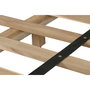 DKD Home Decor Cama Balines 200 x 180 cm en Teca, Capacidad 180x200, Dimensiones 200 x 75 x 180 cm