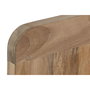 DKD Home Decor Cama Balines 200 x 180 cm en Teca, Capacidad 180x200, Dimensiones 200 x 75 x 180 cm