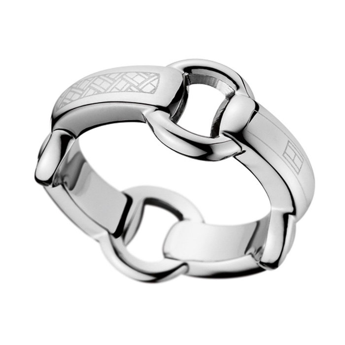 Tommy Hilfiger Anillo 2700103B Gris Tommy Hilfiger Anillo 2700103B Gris