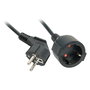 LINDY Cable de extensión Schuko 5m Negro 30245