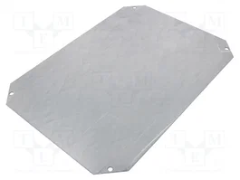 FIBOX Placa de ensamblaje de acero MPS ARCA 4030