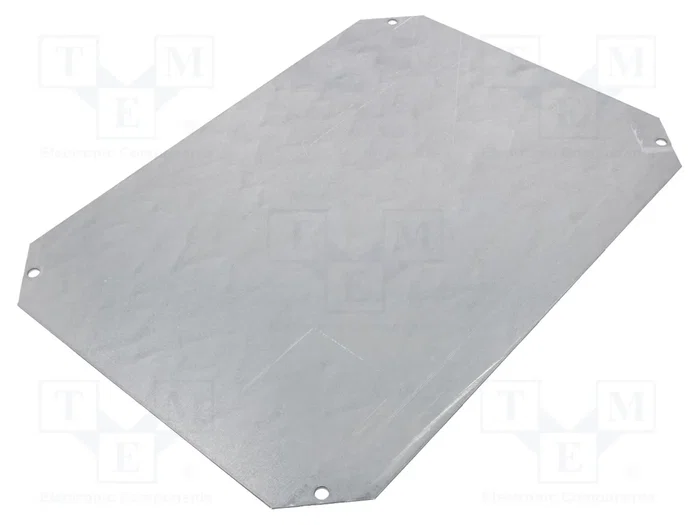 FIBOX Placa de ensamblaje de acero MPS ARCA 4030