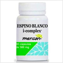 MENSAN Espino Blanco I-Complex 580Mg 30 Cápsulas | Sinergia de plantas con flavonoides para tu bienestar.