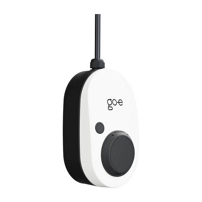 go-eCharger Wallbox Gemini Cargador Eléctrico 11kW Trifásico con Cable 1.8m Type 2 Blanco