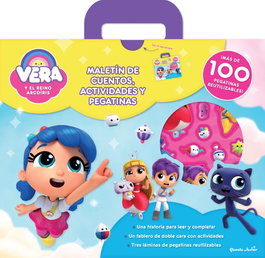 PLANETA JUNIOR, Vera y el Reino Arcoíris. Maletín de cuentos, actividades y pegatinas