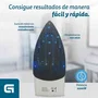 Grunkel PL-22NS Plancha de Vapor y Seco, 2200W, Vapor 120 g/min, Suela Acero Inoxidable Antical, Función Anti-Goteo y Espray, Color Azul