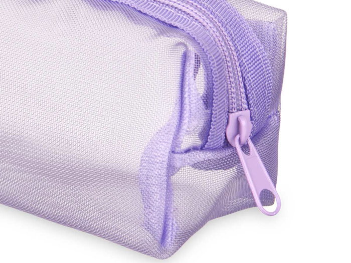 Pincello Estuche Rejilla Surtidos 22 x 7 x 7 cm Azul, Rosa, Violeta (Set de 24)