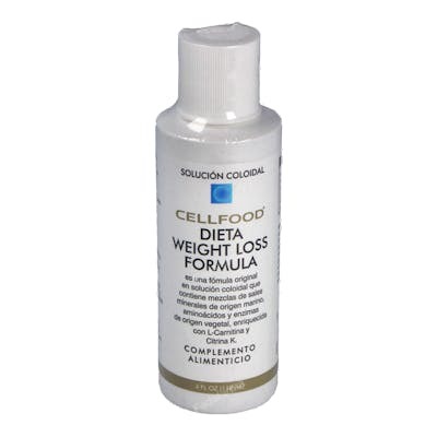 CELLFOOD Cell Food Dieta Suplemento Líquido 118 ml - Con L-Carnitina y Citrin-K para Control de Peso