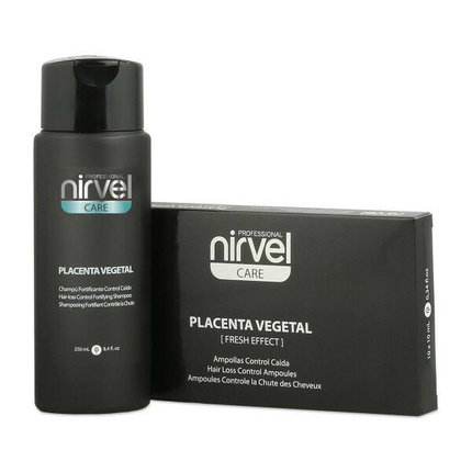 Nirvel Placenta Vegetal Ampollas Control Caída 10x10ml Nirvel Placenta Vegetal Ampollas Control Caída 10x10ml