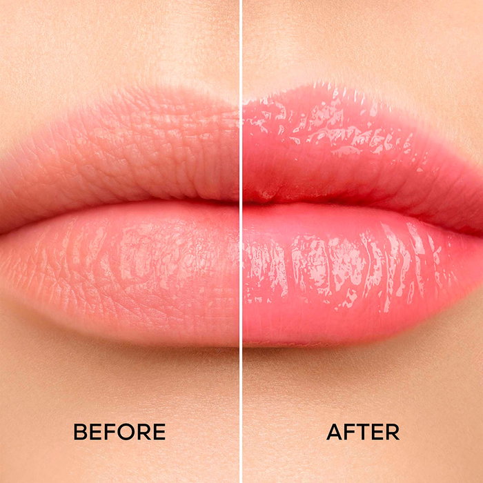 Guerlain KissKiss Bee Glow Bálsamo Reparador de Labios #309-Honey 3,2 gr - Color Naranja, 98% Ingredientes Naturales, Tratamiento Hidratante 24h
