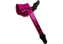 GETM Correa Distressed Vernice Fuchsia para Guitarra y Bajo, Polipiel, Nailon, Piel, Ajustable hasta 165 cm
