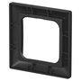 BUSCH-JAEGER Marco 1-fach Rahmen Busch-balance® 2CKA001725A1568 Negro Mate Plástico Convencional IP20