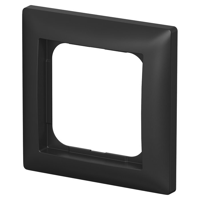 BUSCH-JAEGER Marco 1-fach Rahmen Busch-balance® 2CKA001725A1568 Negro Mate Plástico Convencional IP20 BUSCH-JAEGER Marco 1-fach Rahmen Busch-balance® 2CKA001725A1568 Negro Mate Plástico Convencional IP20