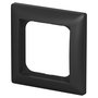 BUSCH-JAEGER Marco 1-fach Rahmen Busch-balance® 2CKA001725A1568 Negro Mate Plástico Convencional IP20