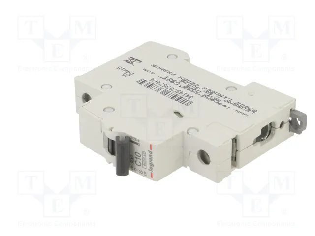 LEGRAND RX3 Interruptor magnetotérmico 10A 1P Caract C