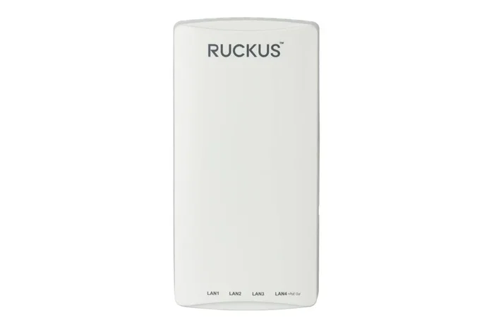 Ruckus H550 Access Point Wi-Fi 6 AX1200, 1200 Mbps, Doble Banda, 2.4 y 5 GHz, 5x Puertos Ethernet, Con PoE, Para Montaje en Pared, Color Blanco
