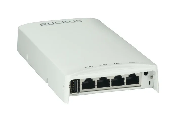 Ruckus H550 Access Point Wi-Fi 6 AX1200, 1200 Mbps, Doble Banda, 2.4 y 5 GHz, 5x Puertos Ethernet, Con PoE, Para Montaje en Pared, Color Blanco