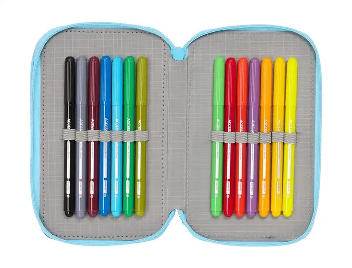 SAFTA Estuche Triple Snoopy Love 37 Piezas SAFTA Estuche Triple Snoopy Love 37 Piezas