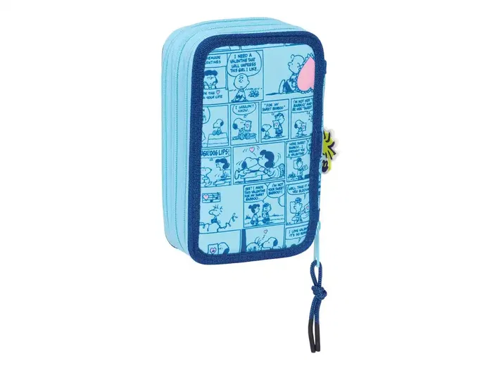 SAFTA Estuche Triple Snoopy Love 37 Piezas SAFTA Estuche Triple Snoopy Love 37 Piezas