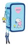 Safta Plumier escolar triple 37 piezas Snoopy love con 3 cremalleras 195x125x55 mm