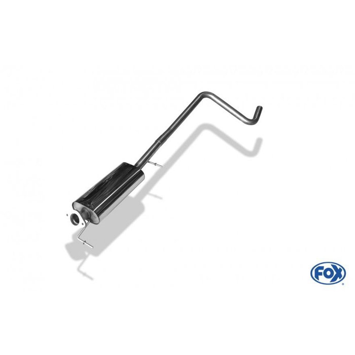 Ford Fiesta VII Sport - Silencioso Delantero Petrol para motor 1.2L 1.4L 1.6L - Homologación ECE - Ref. FXFO013000-VSD Ford Fiesta VII Sport - Silencioso Delantero Petrol para motor 1.2L 1.4L 1.6L - Homologación ECE - Ref. FXFO013000-VSD
