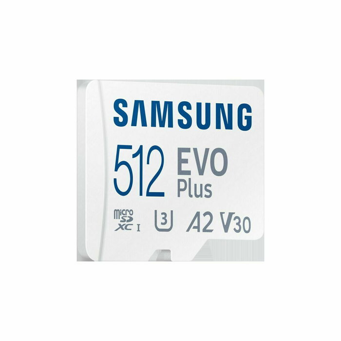 Samsung EVO Plus MB-MC512S 512 GB microSDXC con Adaptador SD Samsung EVO Plus MB-MC512S 512 GB microSDXC con Adaptador SD