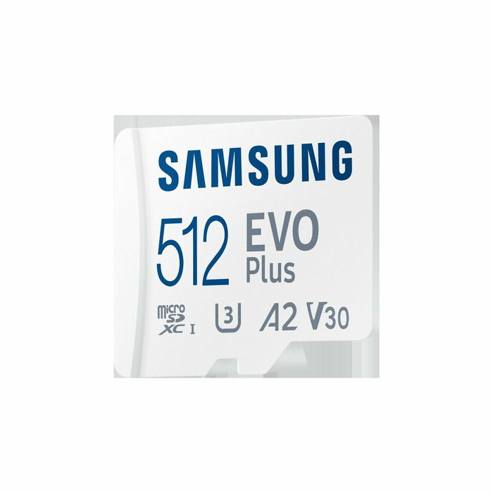 Samsung EVO Plus MB-MC512S 512 GB microSDXC con Adaptador SD Samsung EVO Plus MB-MC512S 512 GB microSDXC con Adaptador SD