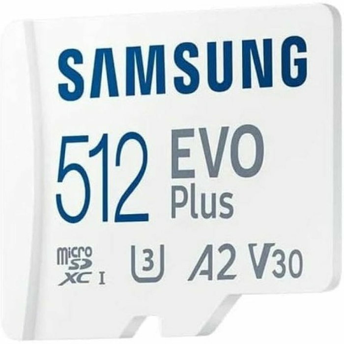 Samsung EVO Plus MB-MC512S 512 GB microSDXC con Adaptador SD Samsung EVO Plus MB-MC512S 512 GB microSDXC con Adaptador SD