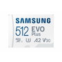 Samsung EVO Plus MB-MC512S 512 GB microSDXC con Adaptador SD