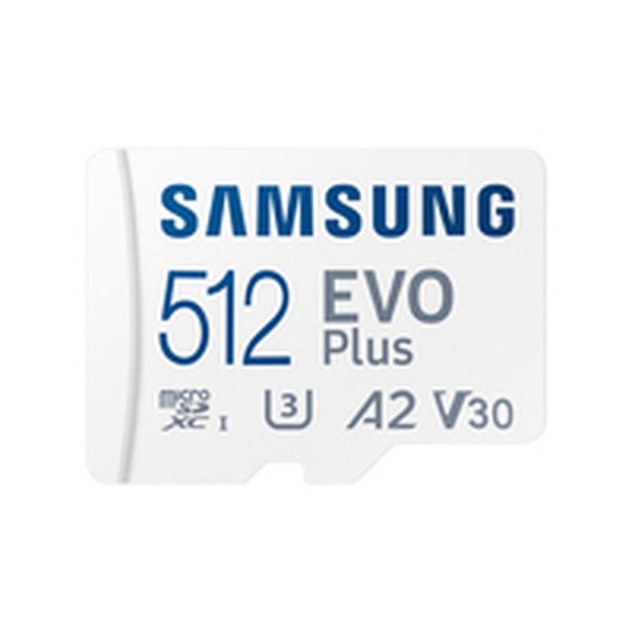 Samsung EVO Plus MB-MC512S 512 GB microSDXC con Adaptador SD Samsung EVO Plus MB-MC512S 512 GB microSDXC con Adaptador SD