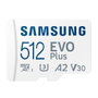 Samsung EVO Plus MB-MC512S 512 GB microSDXC con Adaptador SD