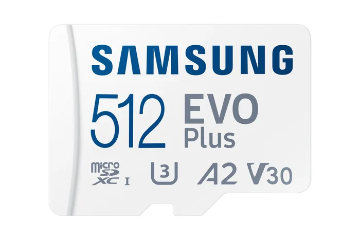 Samsung EVO Plus MB-MC512S 512 GB microSDXC Samsung EVO Plus MB-MC512S 512 GB microSDXC