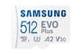 Samsung EVO Plus MB-MC512S 512 GB microSDXC con Adaptador SD