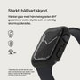 Belkin Protector de Pantalla Templado TemperedCurve Bumper para Apple Watch Series 4-9 y SE 1-3, Modelos 44mm/45mm, Negro