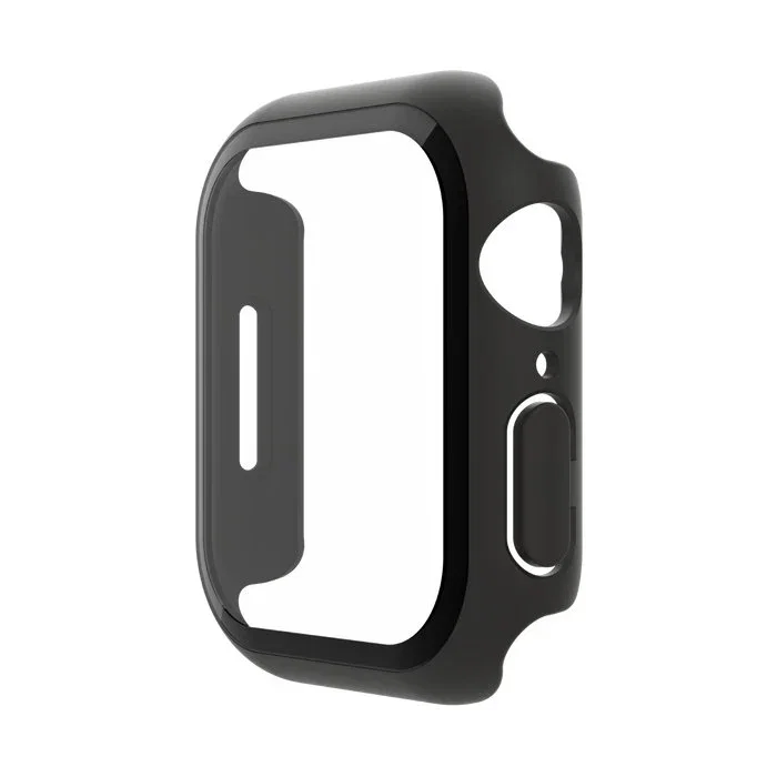 Belkin ScreenForce Protector de Pantalla de Vidrio Templado para Apple Watch Series 4, 5, 6, 7, 8, 9 y SE (44/45mm) - Negro