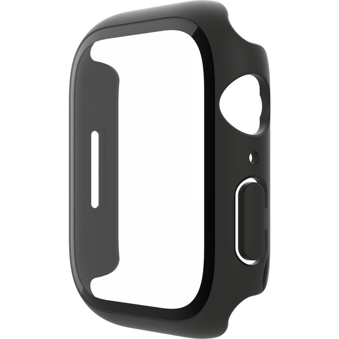 Belkin Protector de Pantalla TemperedCurve Bumper Negro para Apple Watch 44mm/45mm