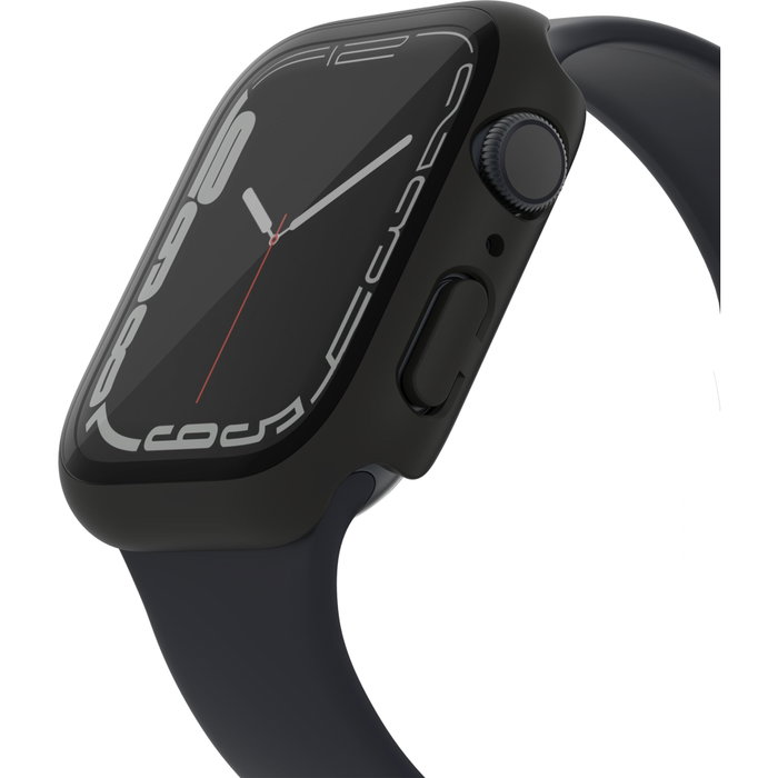 Belkin Protector de Pantalla TemperedCurve Bumper Negro para Apple Watch 44mm/45mm