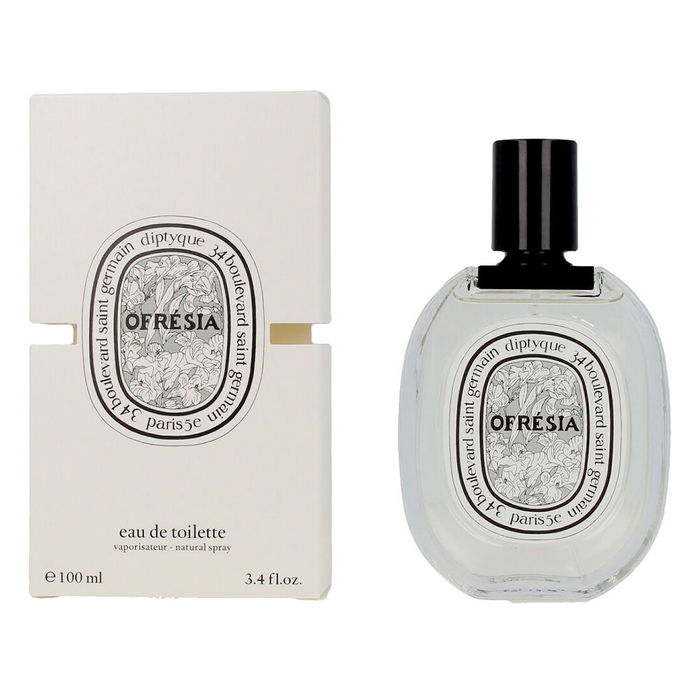 Diptyque OFRÉSIA Eau de Toilette vaporizador para Mujer, Fresia Alba y Pimienta Negra, 100 ml